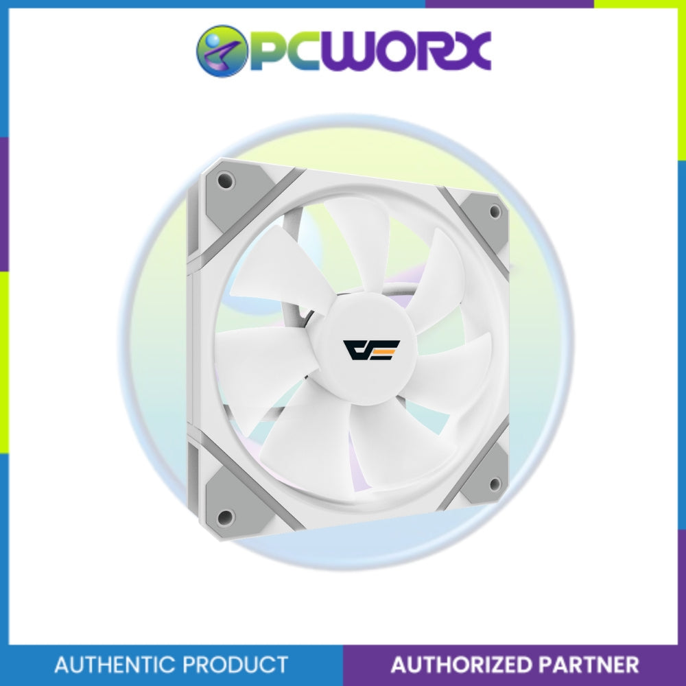 Darkflash DM12F Single Fan 120mm CPU Cooler White