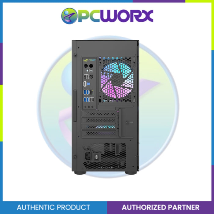 Deepcool R-MACUBE110-BKNGM1N-G-1 Macube 110 TG mATX Case Black