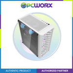 Darkflash DK351 TG w/ 4pcs ARGB Fans Mid-tower Gaming Case White
