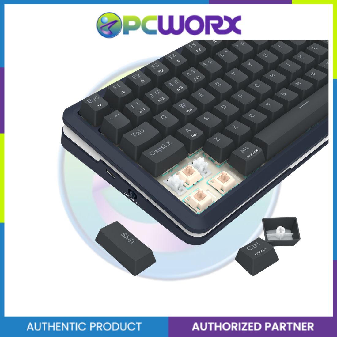 Redragon K708MC RGB FLEKACT PRO Special Keycaps Edition