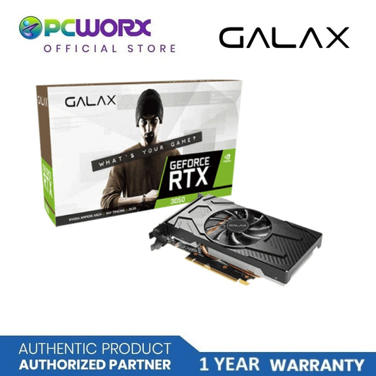 Galax 35NSL8MD5YBP RTX3050 V2 1-Click OC 8GB GDDR6 128Bit Graphics Card