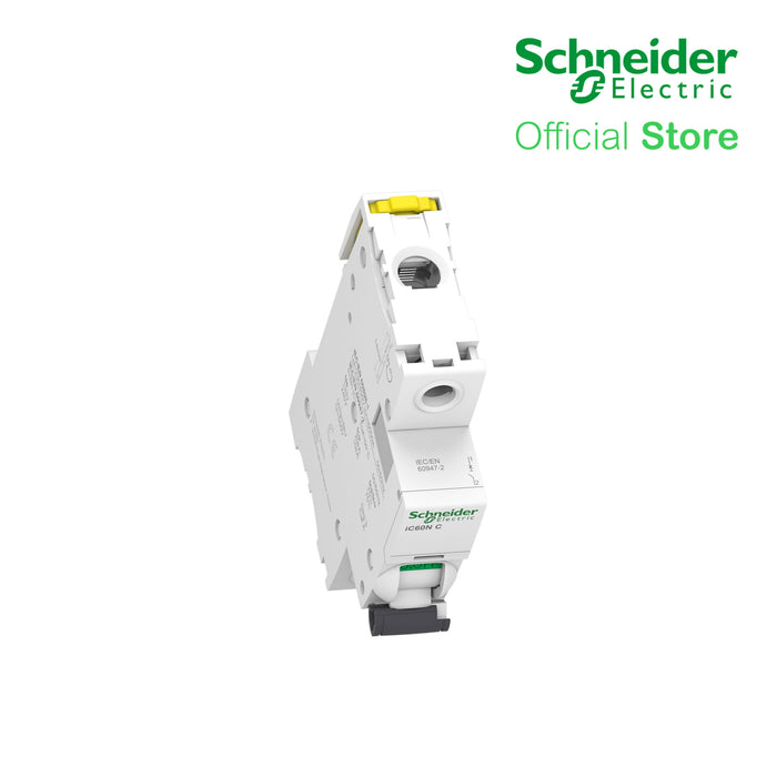 Schneider Acti9 IEC, 1-Pole 40A DIN-Rail Type Circuit Breaker 230/400V 10 KAIC (A9F74140)