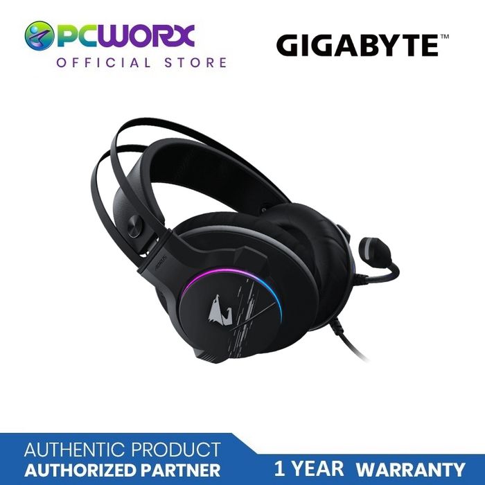 Gigabyte GP-AORUS-H1 Virtual 7.1 Gaming Headset | Desktop Headset | Headset