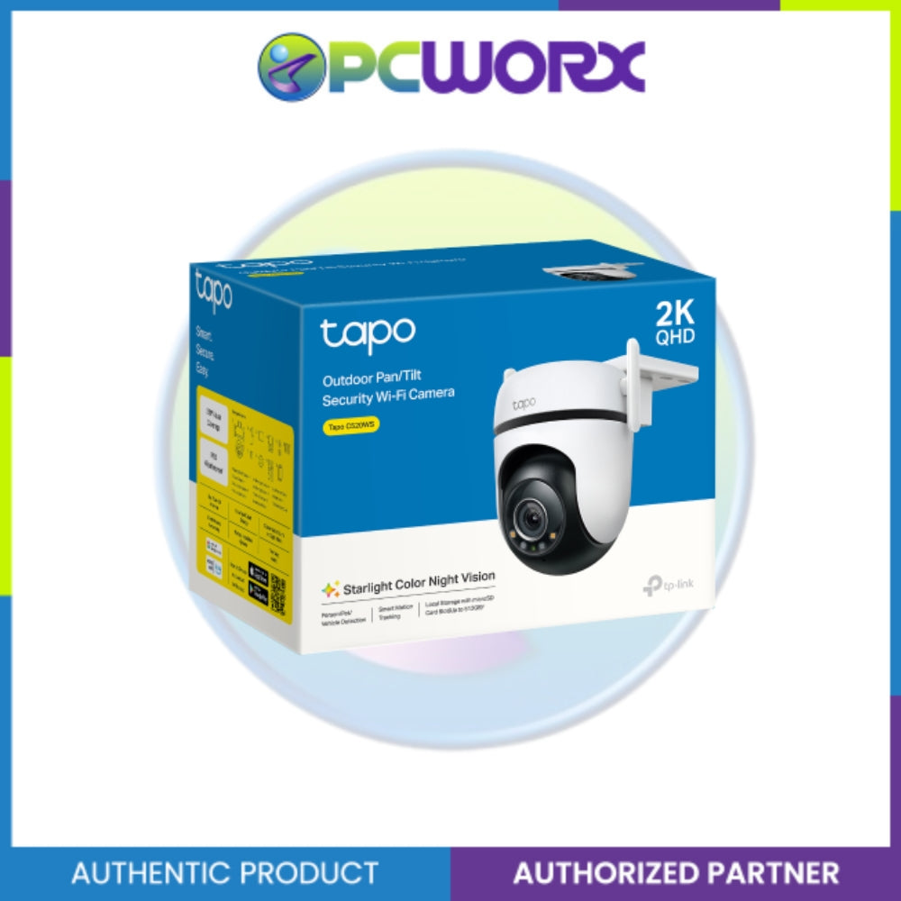TP-Link Tapo C520WS / C510W Outdoor Pan/Tilt Security Wi-Fi Camera CCTV