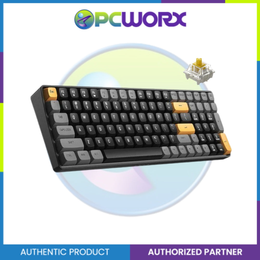 DarkFlash GD100 Mechanical Keyboard Brown Sugar K. Yellow