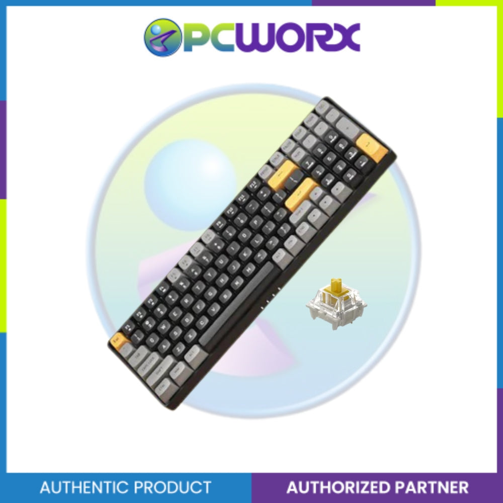 DarkFlash GD100 Mechanical Keyboard Brown Sugar K. Yellow
