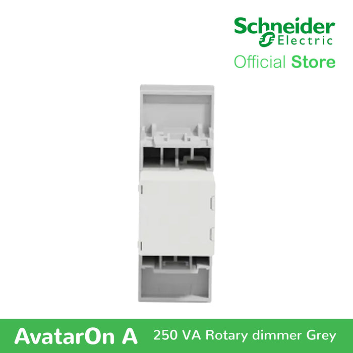 Schneider AvatarOn A 250 VA Rotary Dimmer - GREY M3T1V400DM-GY