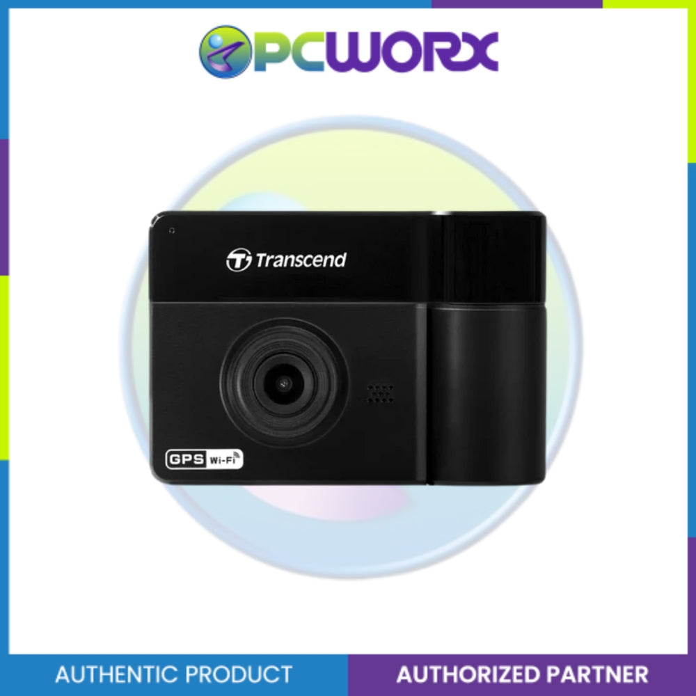 Transcend TS-DP550B-128G 128GB Dashcam DrivePro 550 Dual Cam