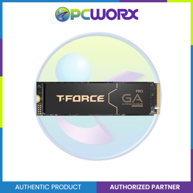 Team Group TM8FFJ001T0C129 1TB T-FORCE GA PRO Graphene Heatsink M.2 NVMe PCIe Ge