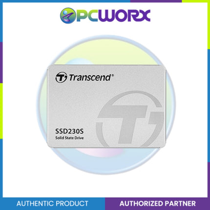 Transcend TS512GSSD230S  512GB 2.5" SSD230S SATA3 3D TLC Aluminum Case