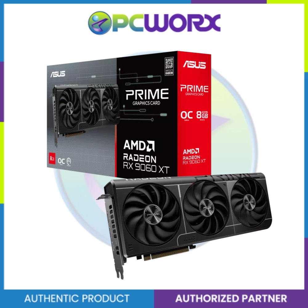 Asus PRIME-RX9060XT-O8G Prime Radeon RX 9060 XT OC 8GB GDDR6 HDMI/DP Graphics Card