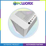 Darkflash DK351 TG w/ 4pcs ARGB Fans Mid-tower Gaming Case White