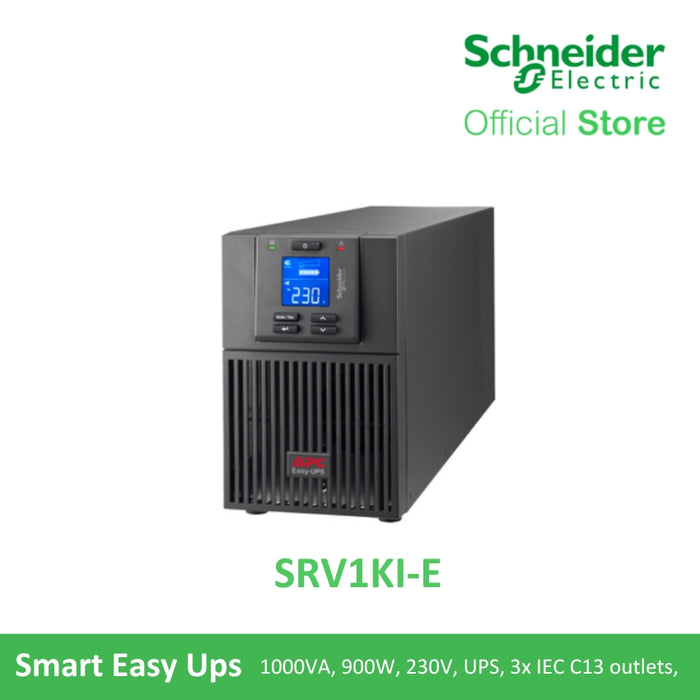 APC SRV Smart UPS Easy UPS On-Line 900W/1800W/2700W | Uninterrupted Power Supply | APC UPS