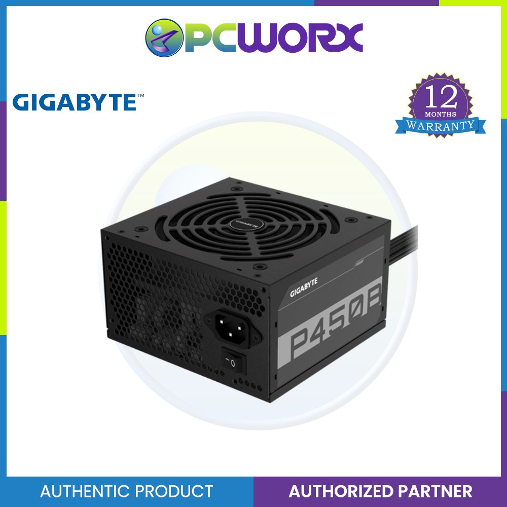 Gigabyte Gp P450b 450w Atx 12v V231 80 Bronze Certified Power Supply