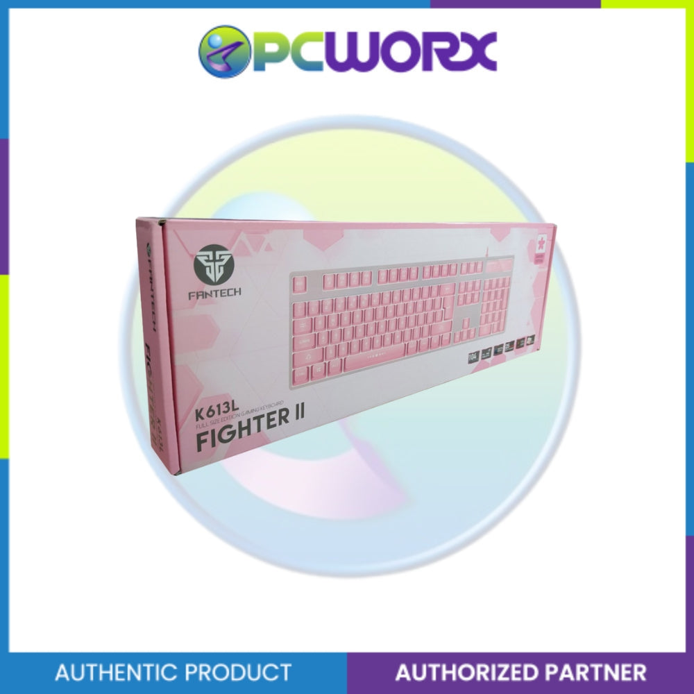 Fantech K613L Fighter II Full Keyboard Sakura Pink