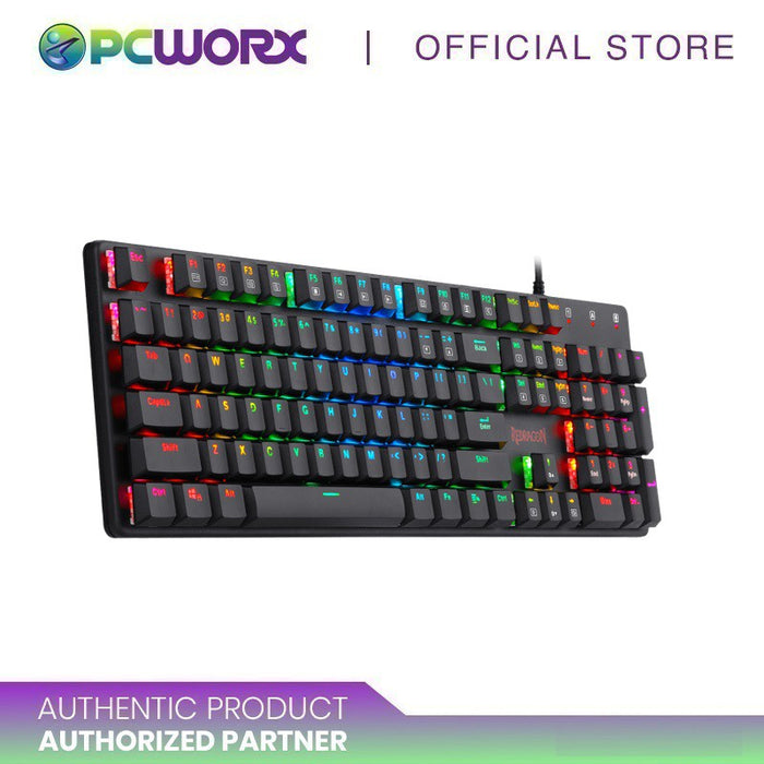 Redragon K589 Shrapnel RGB Gaming Keyboard - Blue Switch