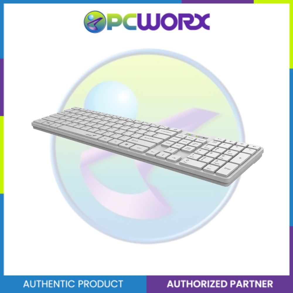 Genius Keyboard Slim Star 126 wired, USB, multimedia, 104 keys, White