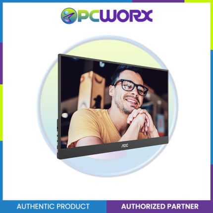 AOC 16T10 15.6" FHD IPS USB-C Portable Monitor