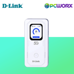 D-Link DWR-U2100 5G NR Wi-Fi 6 AX900 MiFi Mobile Router (with 5,000mAh)