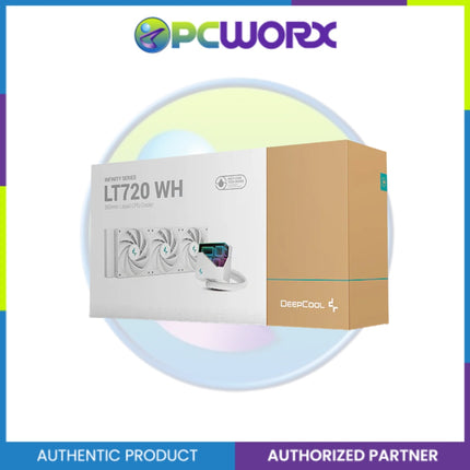 Deepcool LT720 Mirror Design Pump Head, 14.2 inches (360 mm) Radiator, All-in-One Water Cooling CPU Cooler