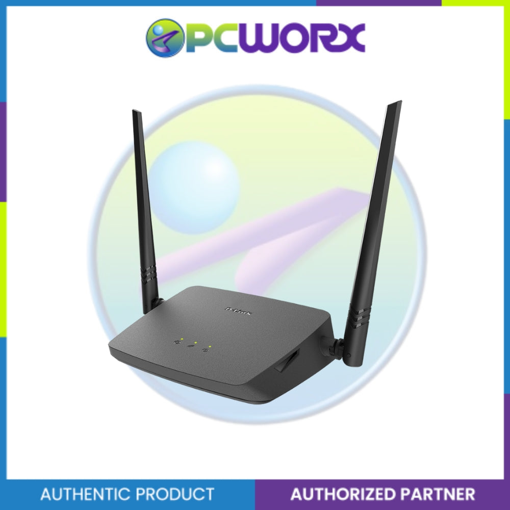 D-Link DIR-612 Wireless N300 Router 300Mbps Wi-Fi 4 Router with 2 * 5dbi External