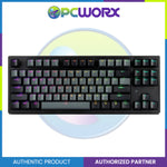 Tecware Phantom+ Elite 87-Keys RGB 3-Mode Mechanical Keyboard - White / Black