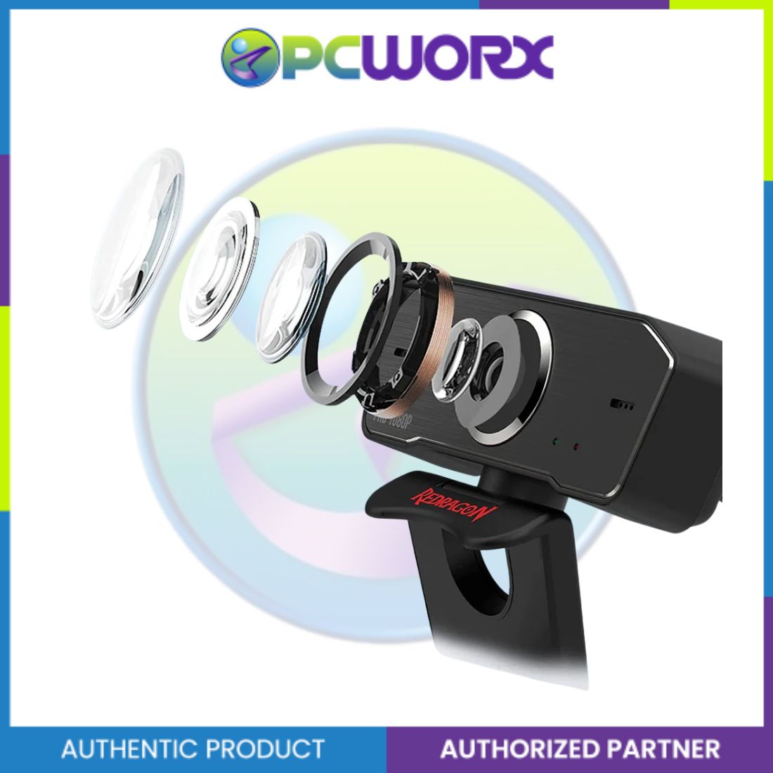 Redragon GW801 HITMAN PLUS Streaming & Gaming Webcam