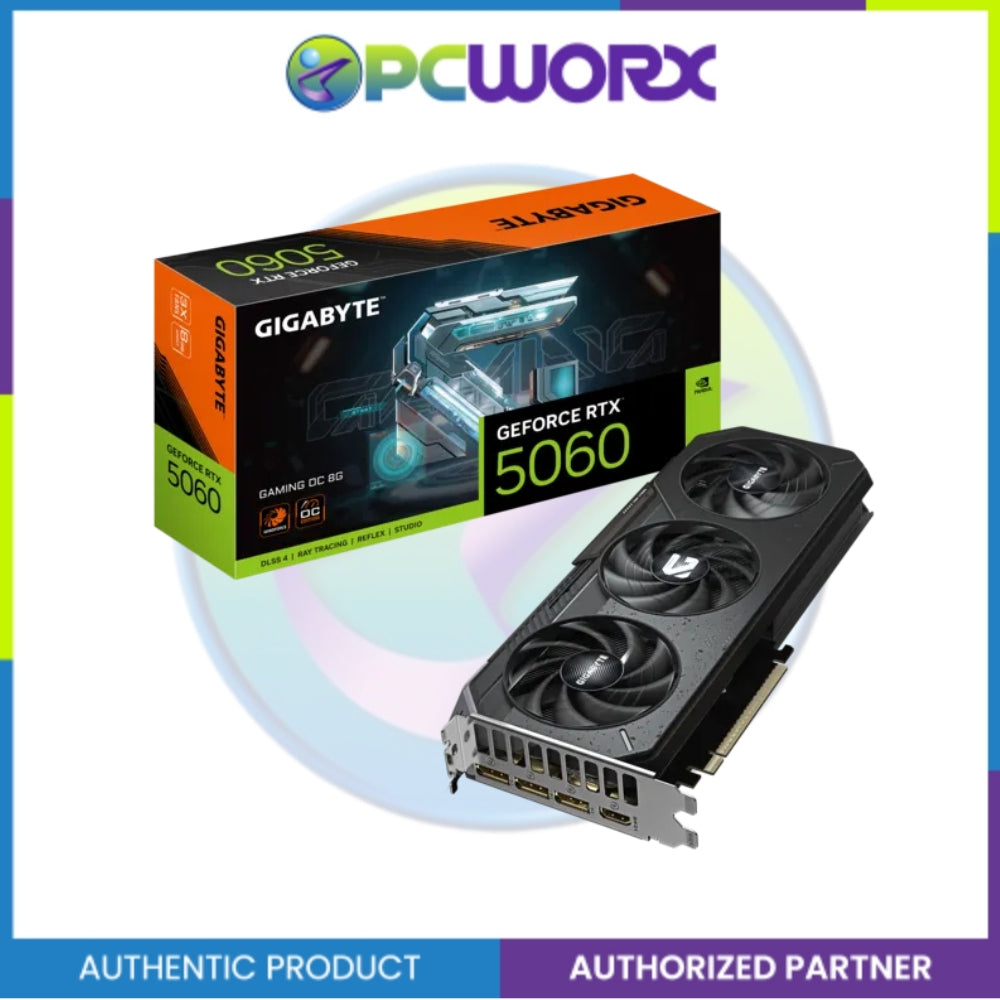 Gigabyte NVIDIA® GeForce RTX™5060 GV-N5060GAMING-OC-8GD *GB GDDR7 Graphics Card