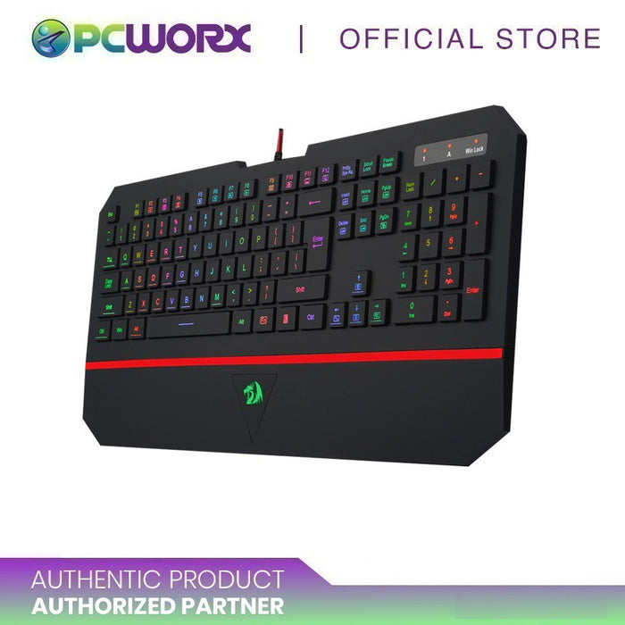 Redragon Karura 2 K502 RGB Gaming Keyboard RGB LED Backlit Illuminated 104 Key Silent Keyboard