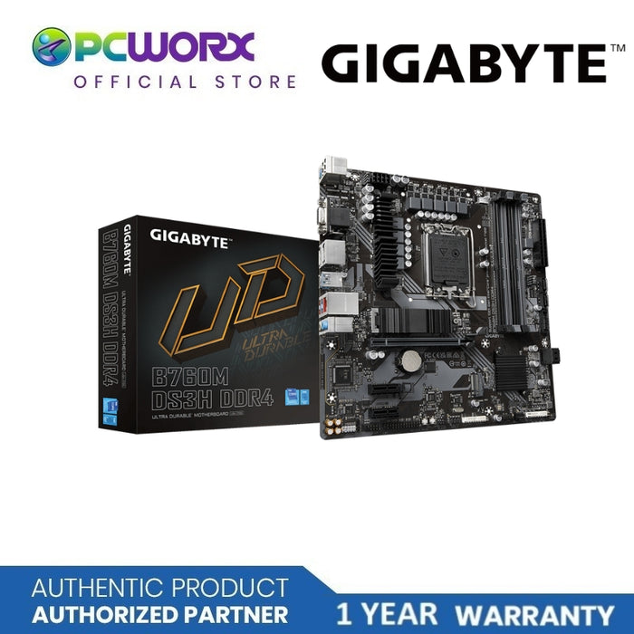 Gigabyte GA-B760M-DS3H DDR4 LGA1700 m-ATX