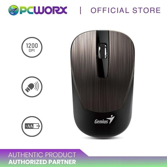 Genius NX-7015 Metallic Wireless Mouse