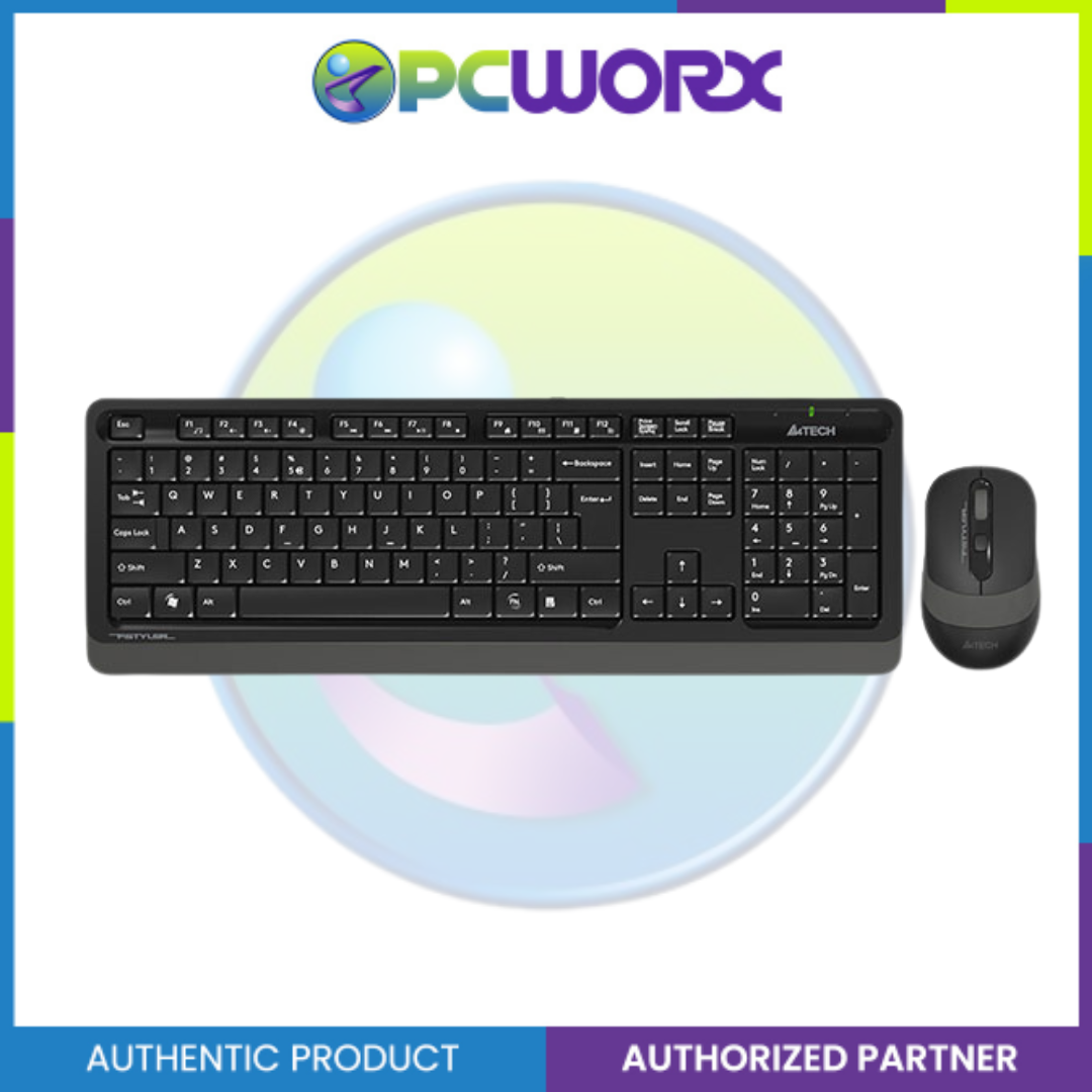 A4tech FG1010 Keyboard & Mouse Grey