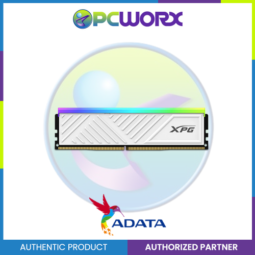 Adata AX4U32008G16A-DTBKD35G SPECTRIX 16GB D35 RGB 2x8GB 3200Mhz Black / White