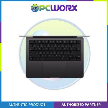 Apple MX2H3PP/A MacBook Pro 14" XDR M4 Chip 12CPU 16GPU 16NE 24GB 512GB SSD Blac