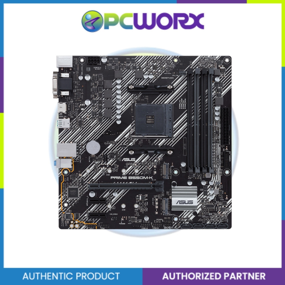 Asus Prime B550M-K ARGB AM4 DDR4 mATX Mobo