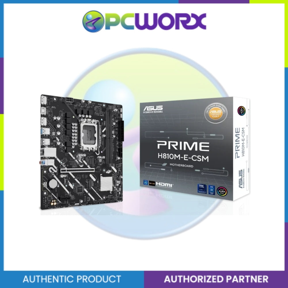 Asus Prime H810M-E-CSM LGA1851 DDR5 m-ATX Motherboard