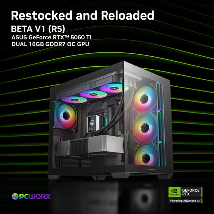 Asus NVIDIA® GeForce RTX™ 5060 Ti Dual OC 16GB GDDR7 Graphics Card - BETA V1.0