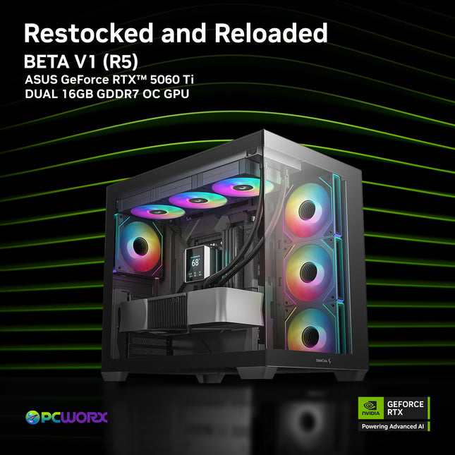 Asus NVIDIA® GeForce RTX™ 5060 Ti Dual OC 16GB GDDR7 Graphics Card - BETA V1.0