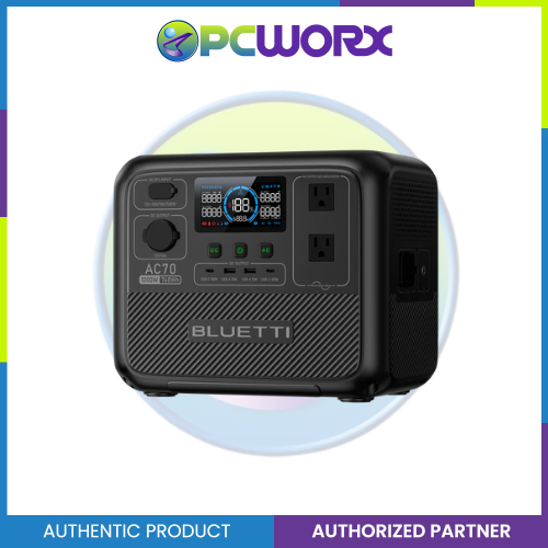 Bluetti AC70P 1000W Power Station (PRE-ORDER)