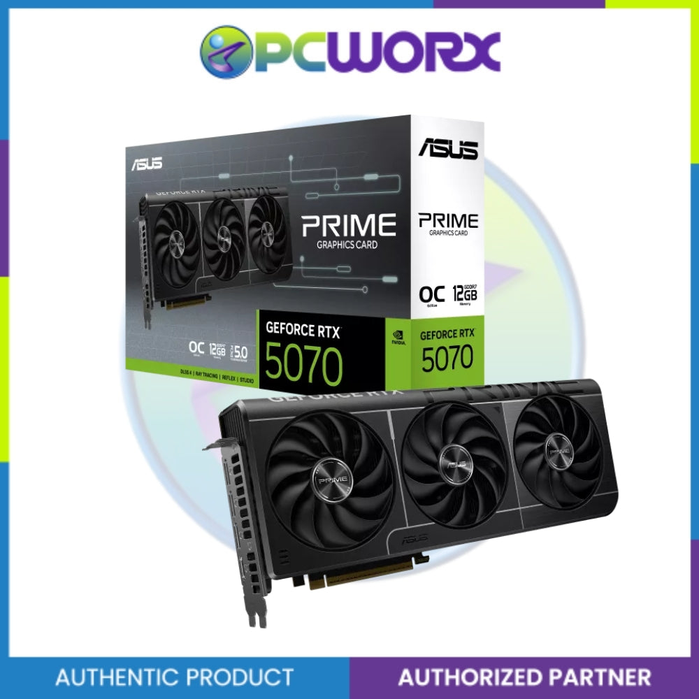 ASUS NVIDIA® GeForce RTX™ 5070 PRIME OC 12GB GDDR7 Graphics Card