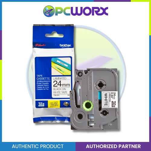 Brother TZE-251 24MM Black on White