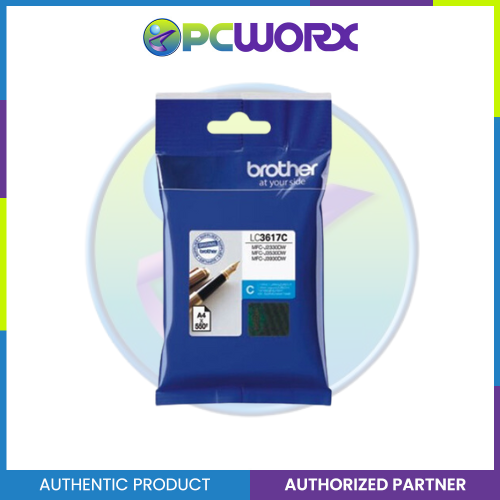 Brother LC-3617 Ink for MFCJ2330/MFCJ2730/MFC-3530/MFC-J3930 550 Yield Black/Magenta/Cyan/Yellow