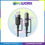 Mcdodo CA-8070 4in1 60W USB-A/C to Lightning+Type-C Fast Charge Data Cable 1.2m