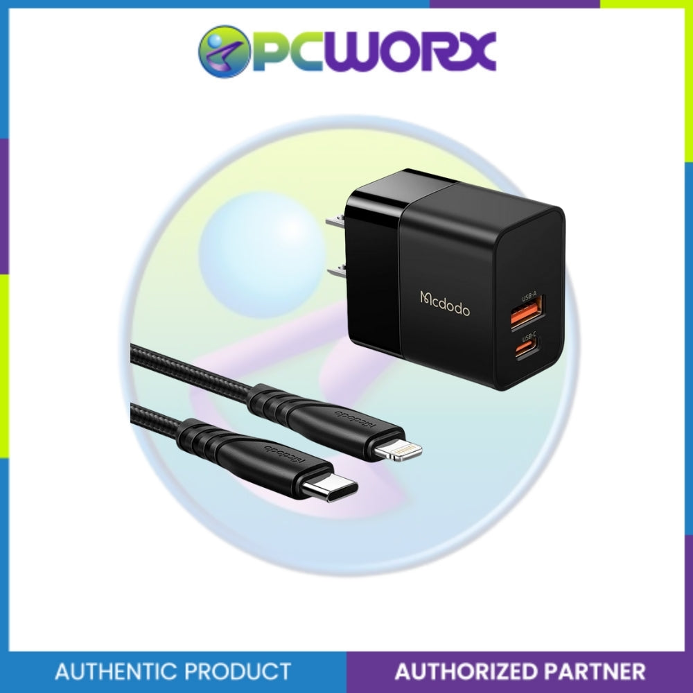 Mcdodo CH-1311 20W 1C+1A Fast Charger (US) Black