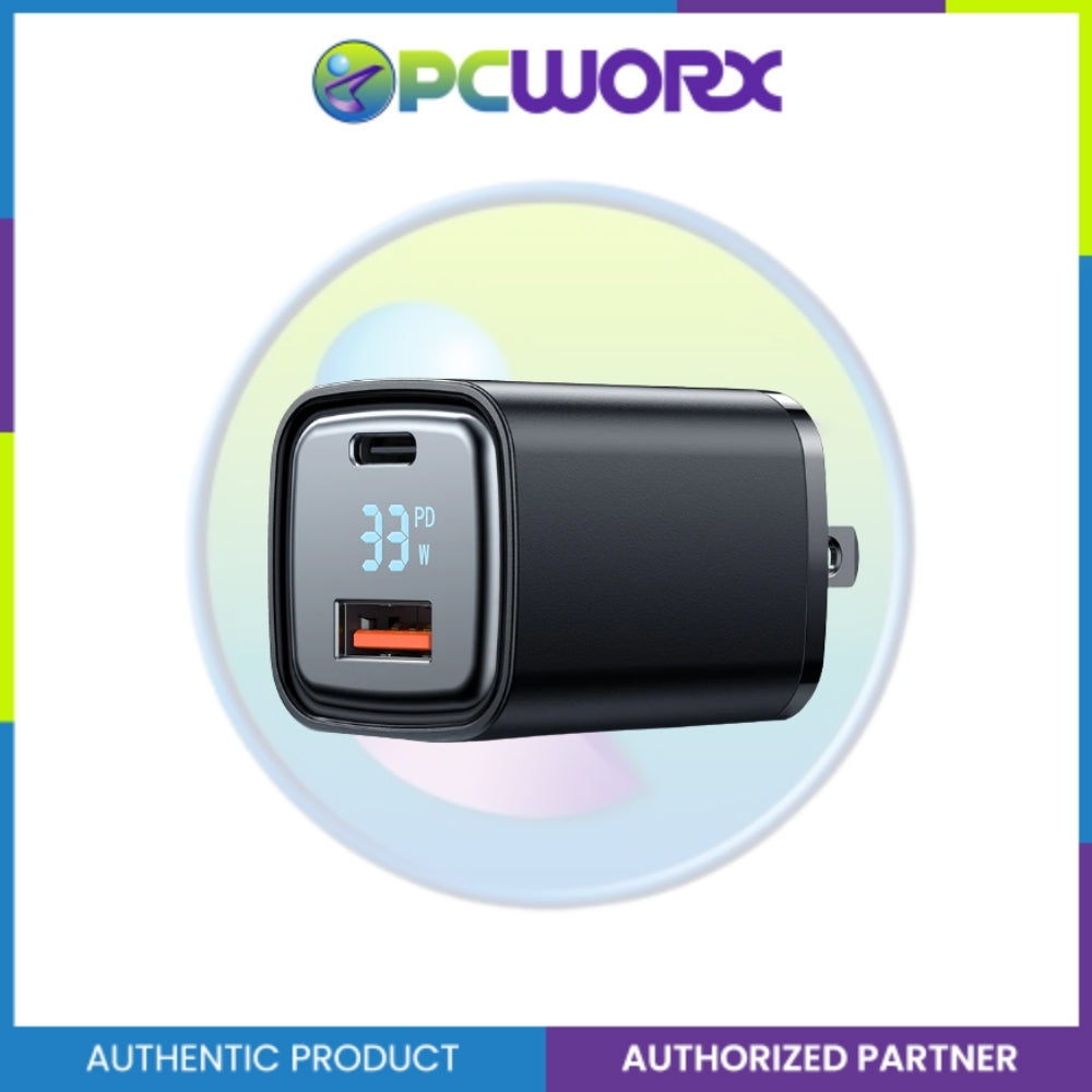 Mcdodo CH-1711 33W 1C+1A Digital Display Fast Charger (US) Black