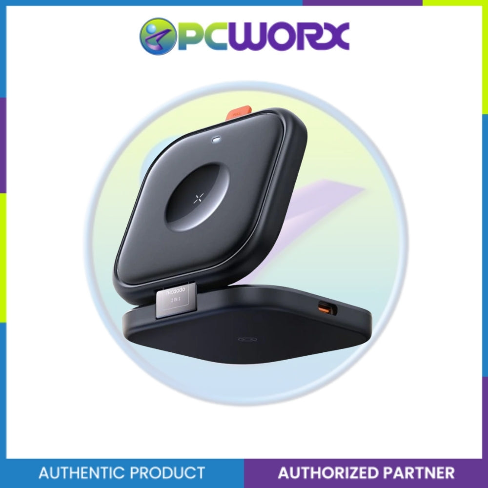 Mcdodo CH-2160 True 15W 2in1 for iPhone Foldable Magnetic Wireless Charging Black