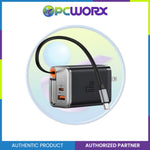 Mcdodo CH-4110 67W 1C+1A Digital Display GaN Charger Built-in 65cm Retractable USB-C Cable(US)