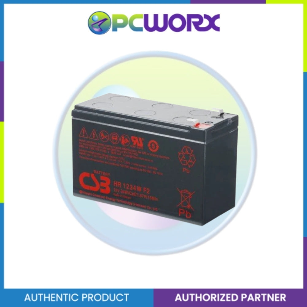 CSB 12V/9AH HR 1234W F2 UPS Battery