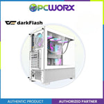 Darkflash DS900 AIR PANORAMIC GLASS SIDE PANEL LUXURY PC CASE WHITE