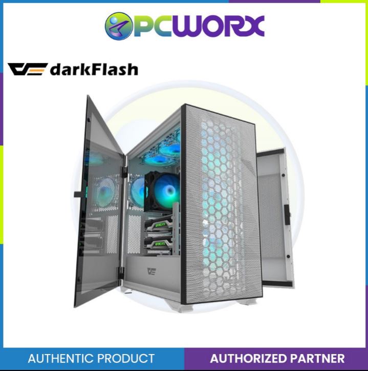 Darkflash DLX21 ATX Gaming Case White